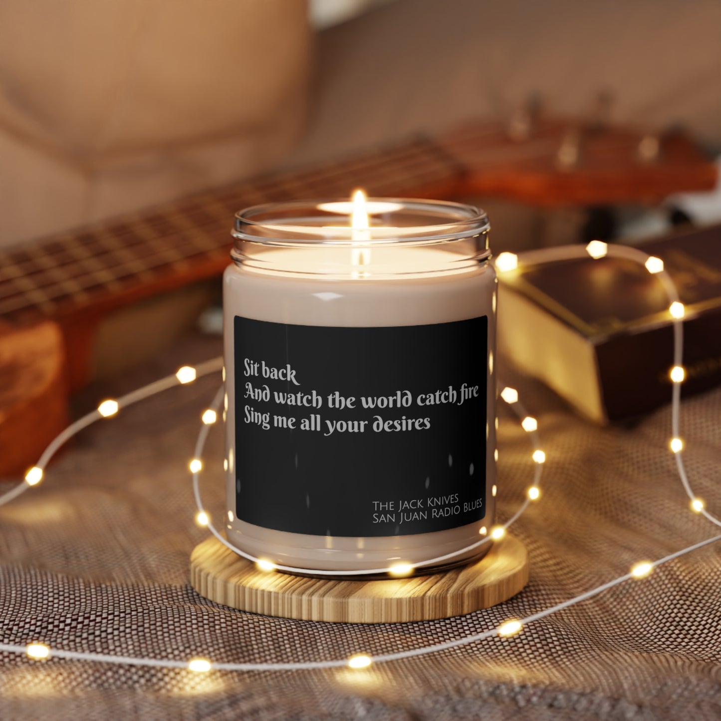 Candle - San Juan Radio Scented Soy, 9oz