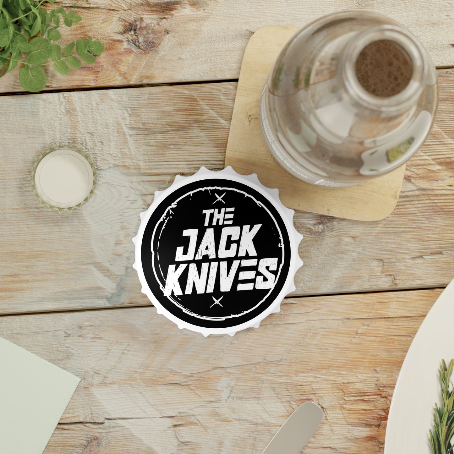 TJK Black Bottle Opener